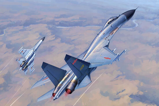 CHINESE J-11B FIGHTER1:72