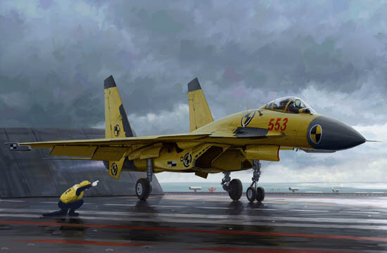 CHINESE J-15 FL.DECK 1:72