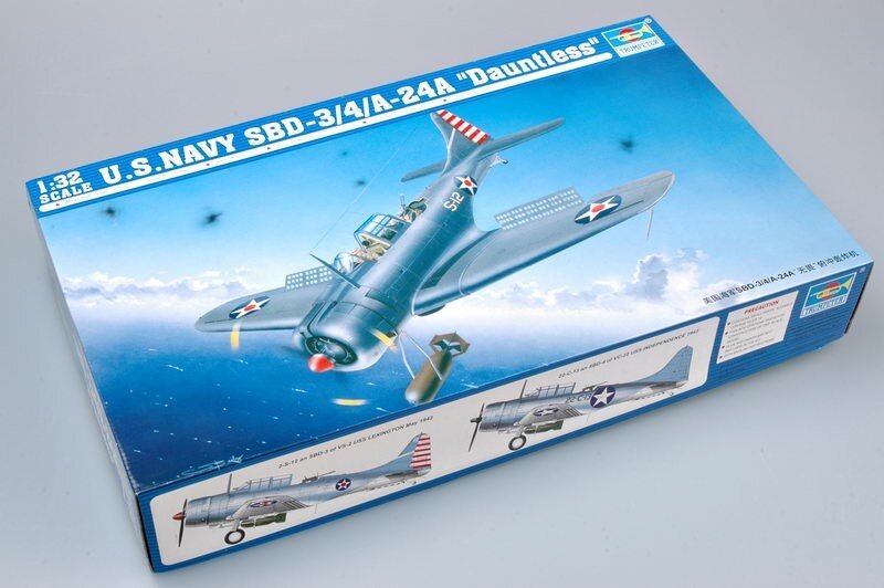 SBD3/4A-24A DAUNTLESS1:32