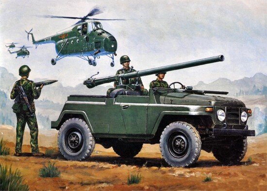 BJ212A W.105MM RIFLE 1:35