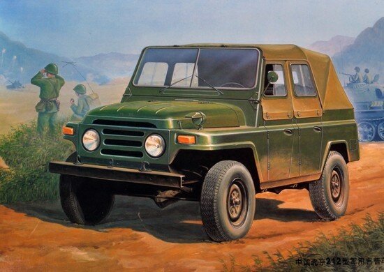 BJ212 MILITARY JEEP 1:35
