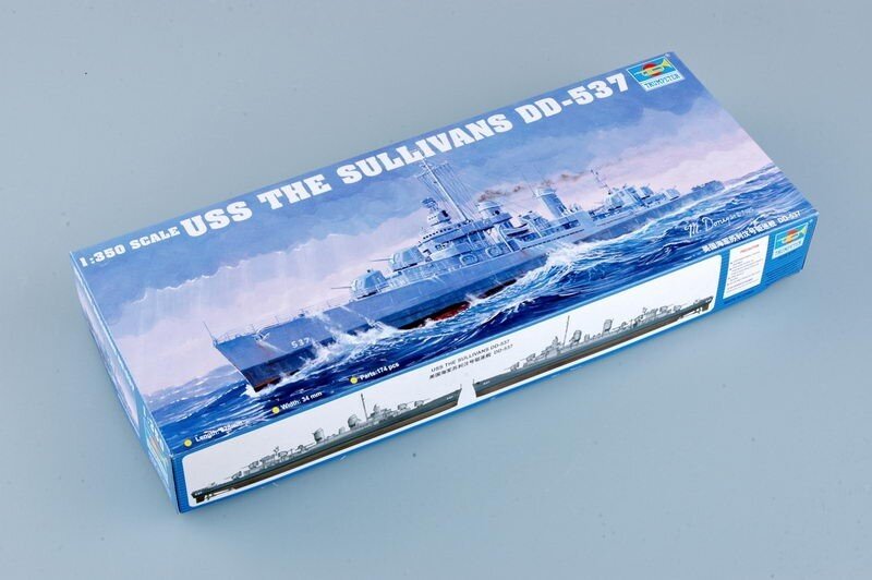 USS THE SULLIVANS 1:350