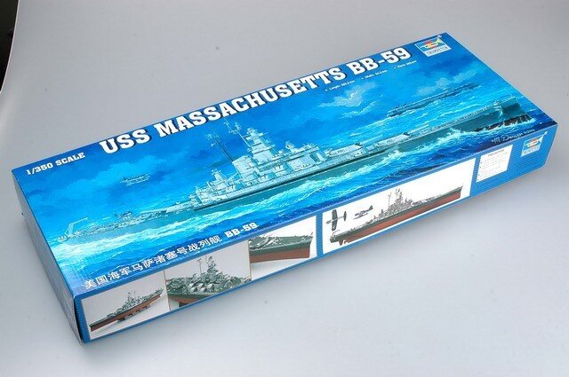 USS MASSACHUSETTS 1:350