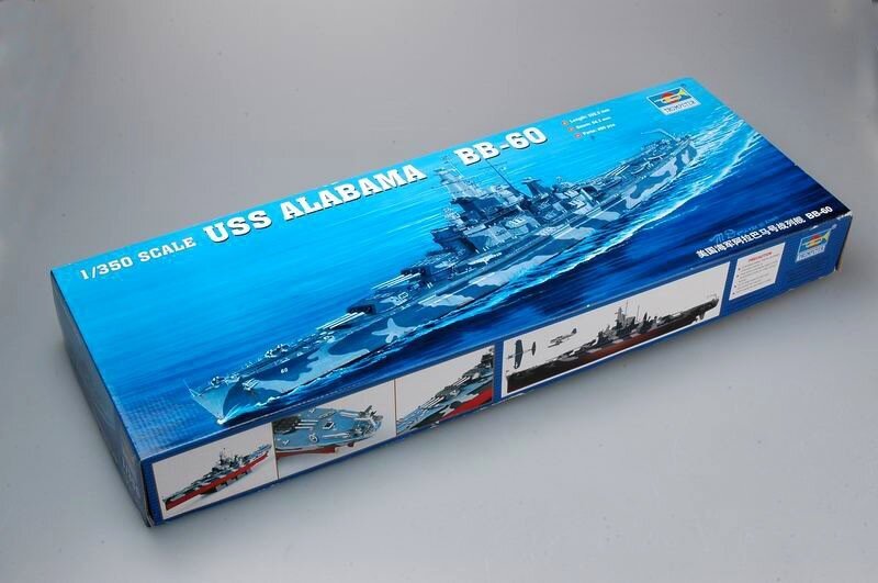 USS ALABAMA BB60 1:350