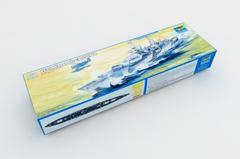 USS INDIANAP.CA-35 1:350 (1)
