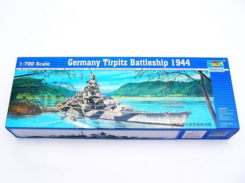 GERMAN TIRPITZ 1:700