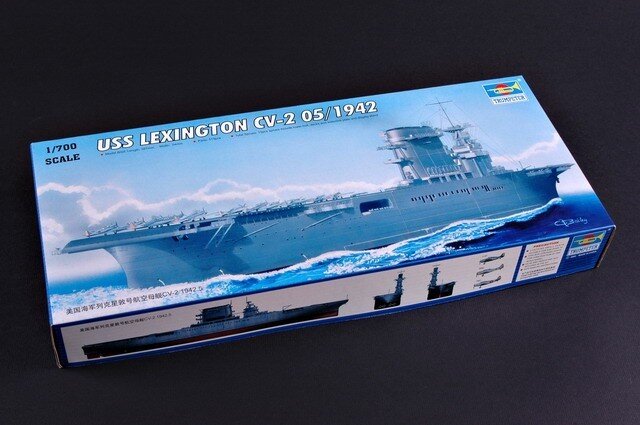 USS CV-2 LEXINGTON 1:700