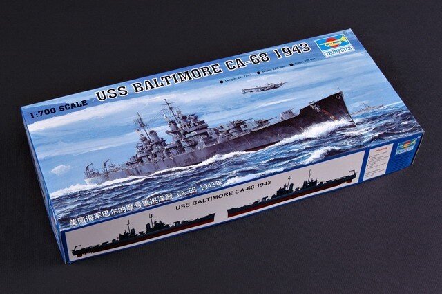 USS BALTIMORE CA-68 1:700