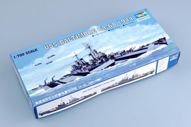 USS BALTIMORE CA-68 1:700 (1)