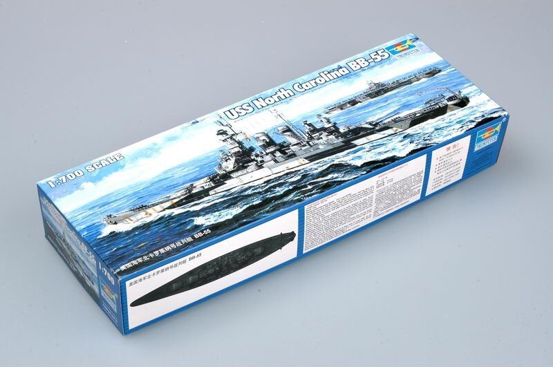 USS NORTH CAROLINA 1:700