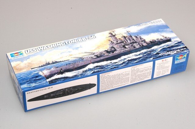 USS WASHINGTON BB56 1:700
