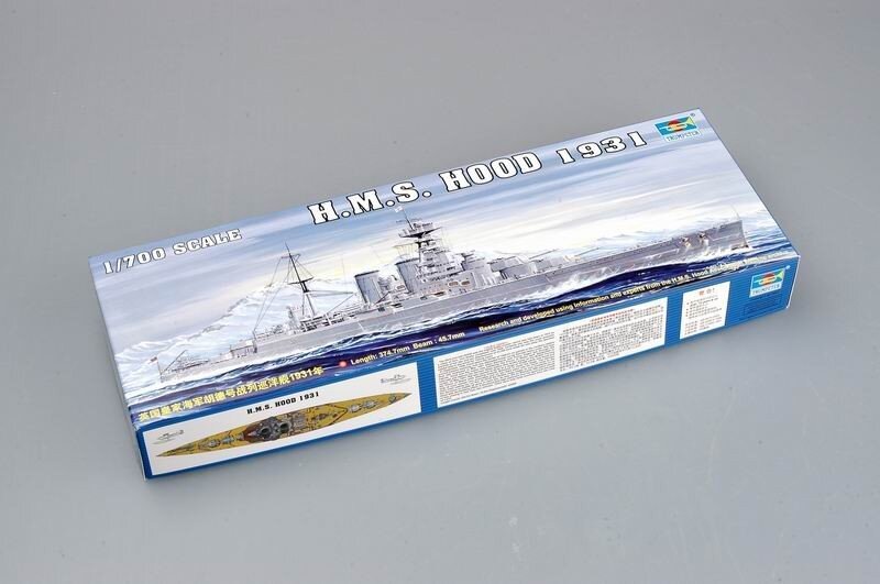 HMS HOOD 1931 1:700