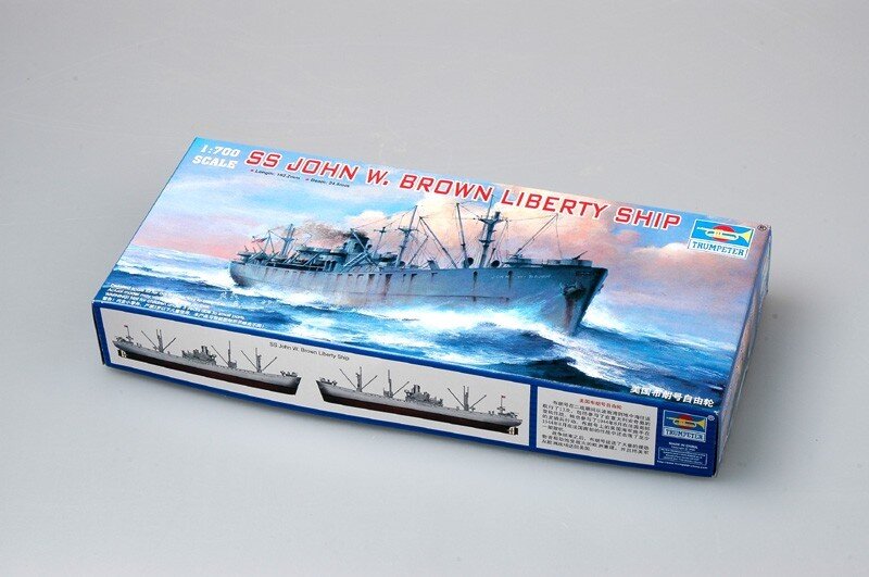SS JOHN W BROWN 1:700