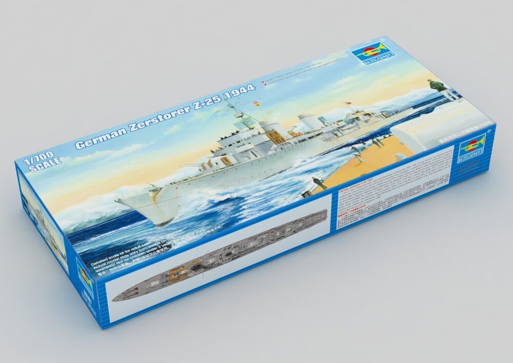 GERM.ZERSTORER Z-25 1:700