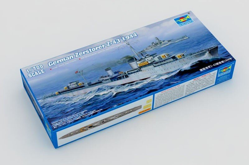 GERM.ZERSTORER Z-43 1:700