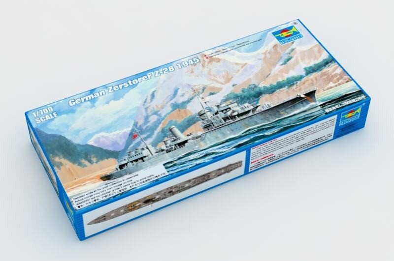 GERM.ZERSTORER Z-28 1:700