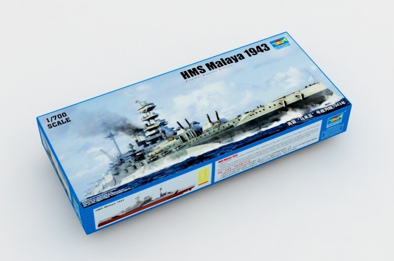 HMS MALAYA 1973 1:700