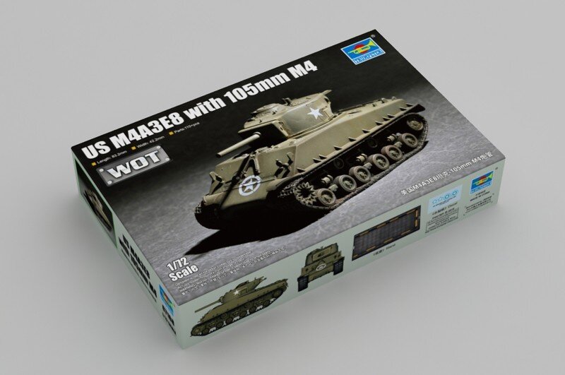US M4A3E8 w/105mm M4