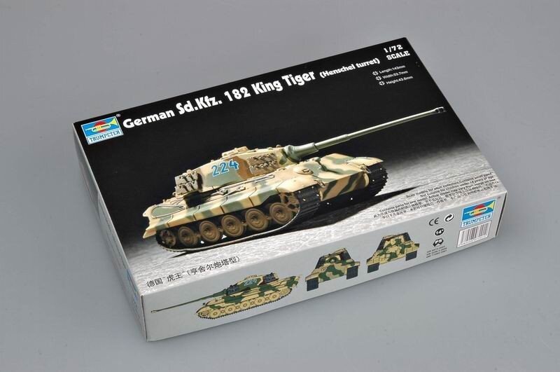 GERMAN KING TIGER(H) 1:72