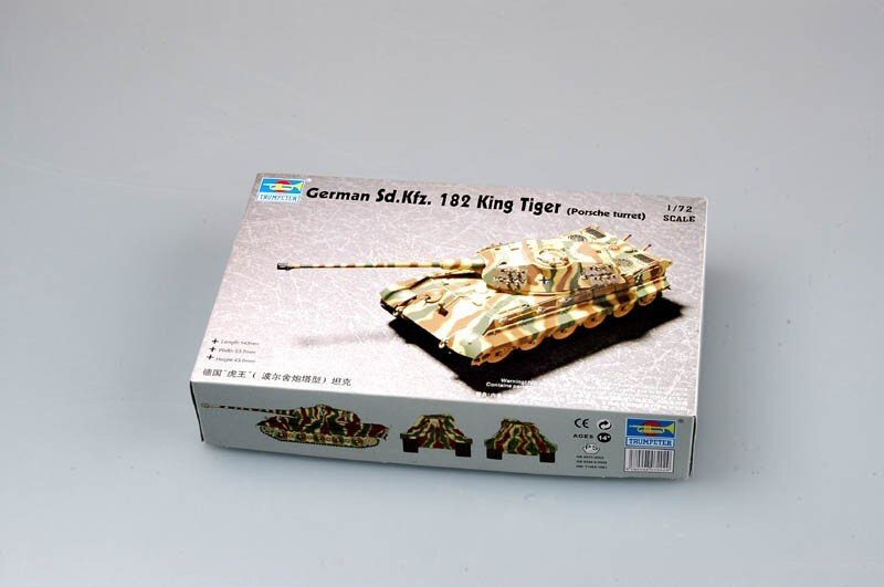 GERMAN KING TIGER(P) 1:72