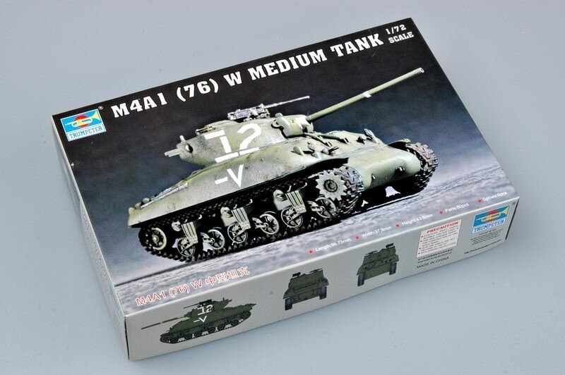 US M4A1 SHERMAN TANK 1:72