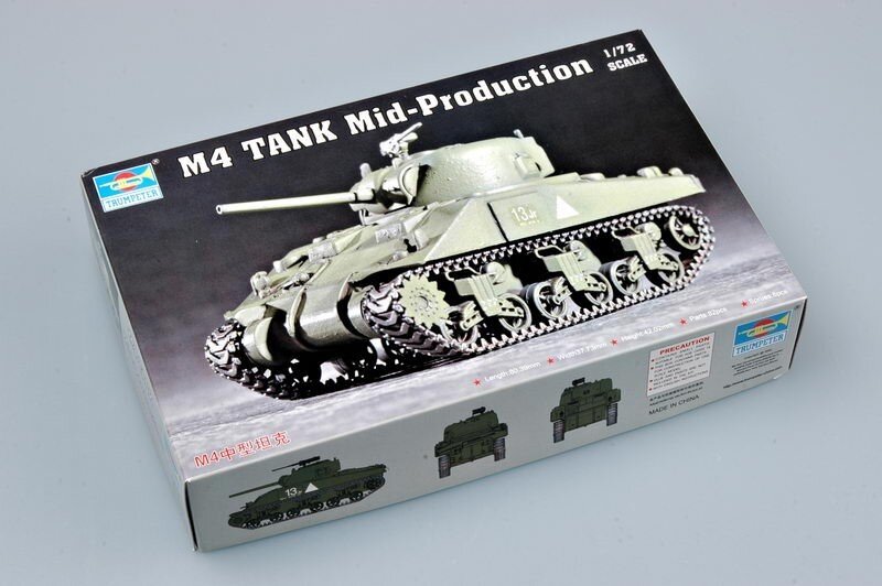 M4 MID SHERMAN TANK 1:72