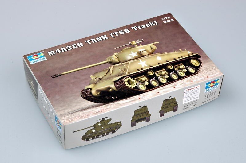 M4A3E8 SHERMAN TANK 1:72