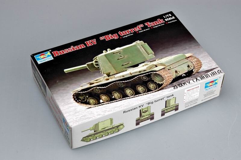 RUSSIAN KV BIG TURRET1:72