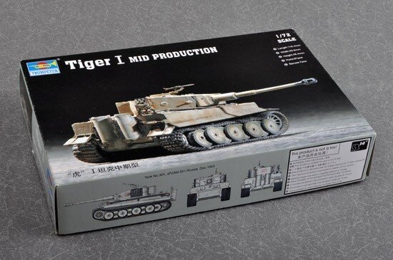 PZKPFW VI TIGER I MID1:72
