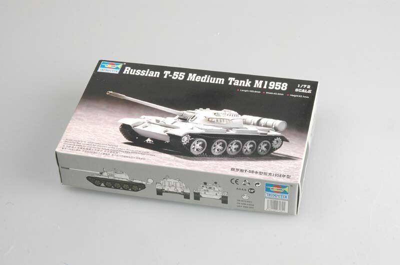 RUSS.T-55 MED.TANK 1:72