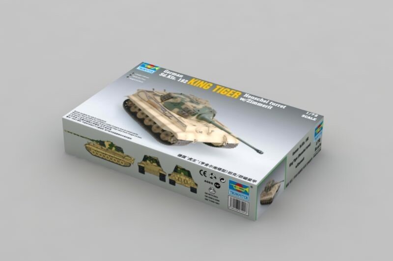 KING TIGER HENSCHEL 1:72