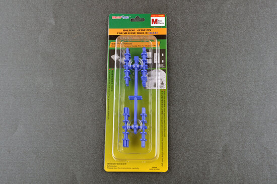 Holding/Guide pin for silicone mould-M(Blue)