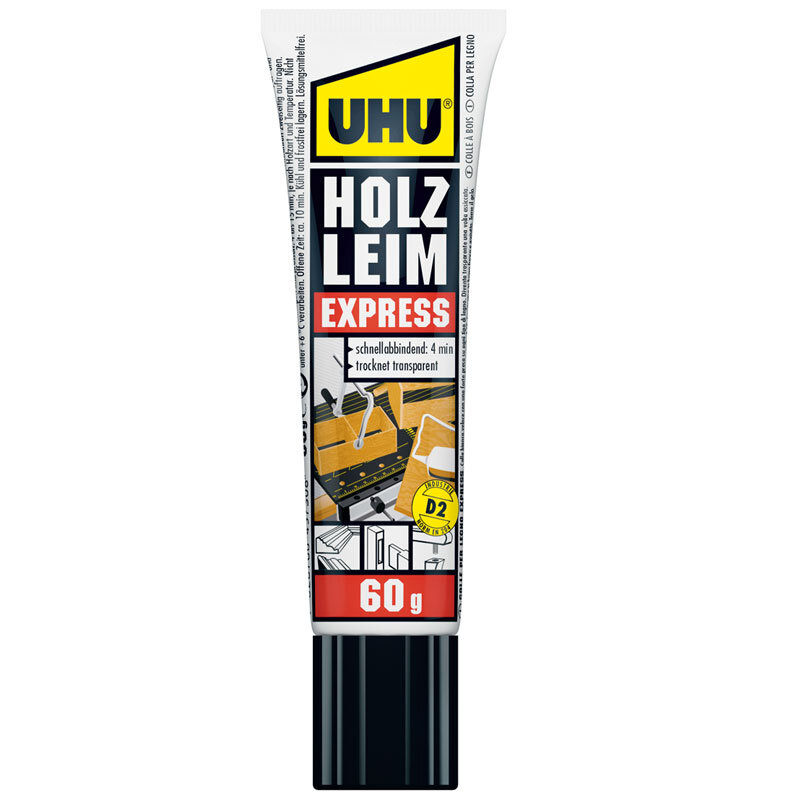 UHU HOLZLEIM EXPRESS EN 204 (D2), ohne Lösungsmittel60g