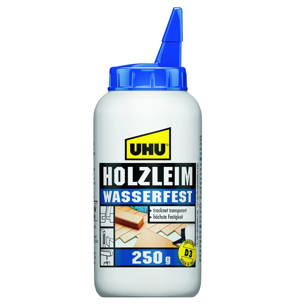 UHU HOLZLEIM WASSERFEST EN 204 (D3), ohne Lösungsmittel250g