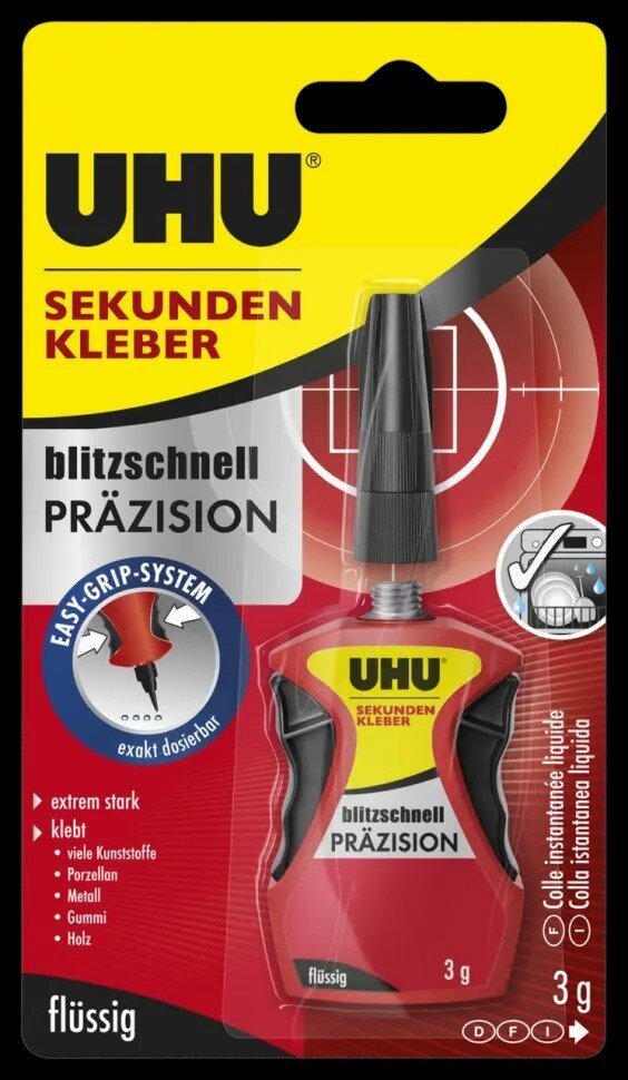 UHU SEKUNDENKLEBER blitzschnell PRÄZISION 3g