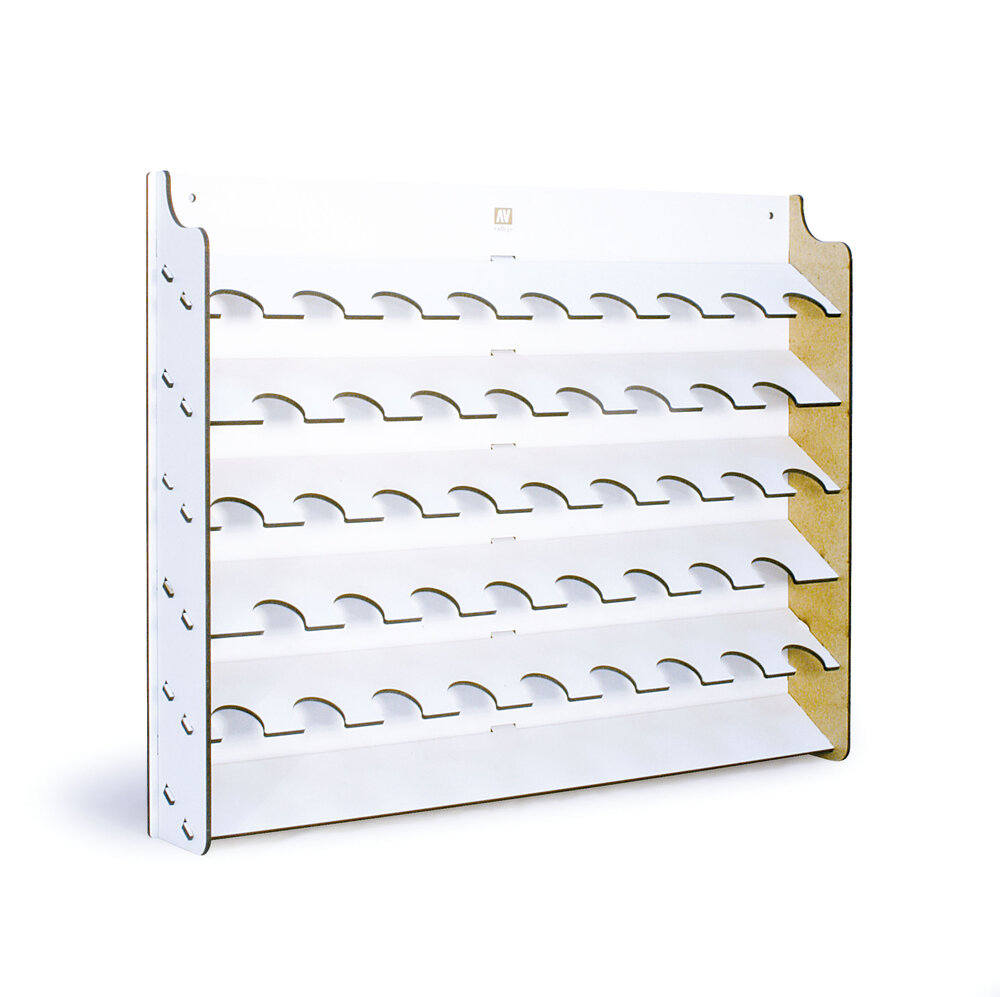 Wall Mounted Paint Display for 17 ml. bottles