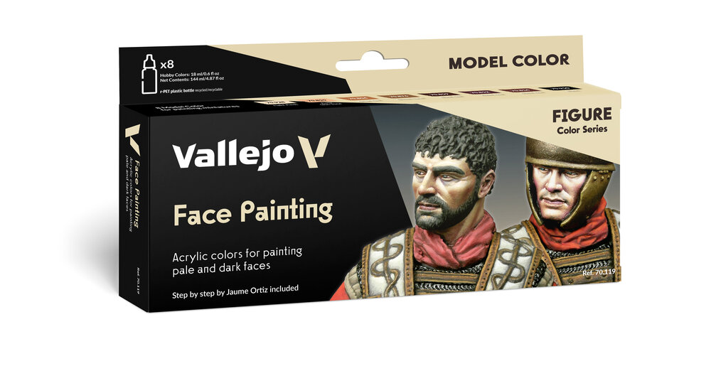 Faces Painting Set (8) by Jaume Ortiz