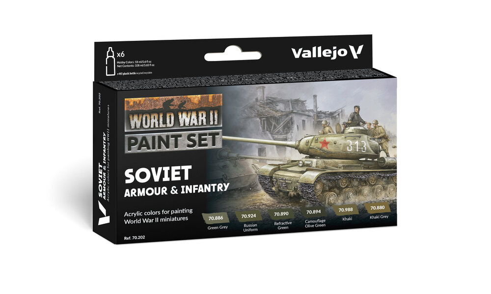 WWII Soviet Armour & Infantry