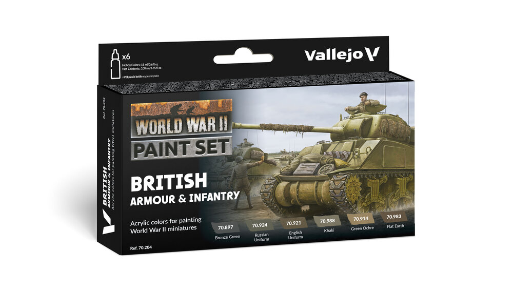 WWII British Armour & Infantry