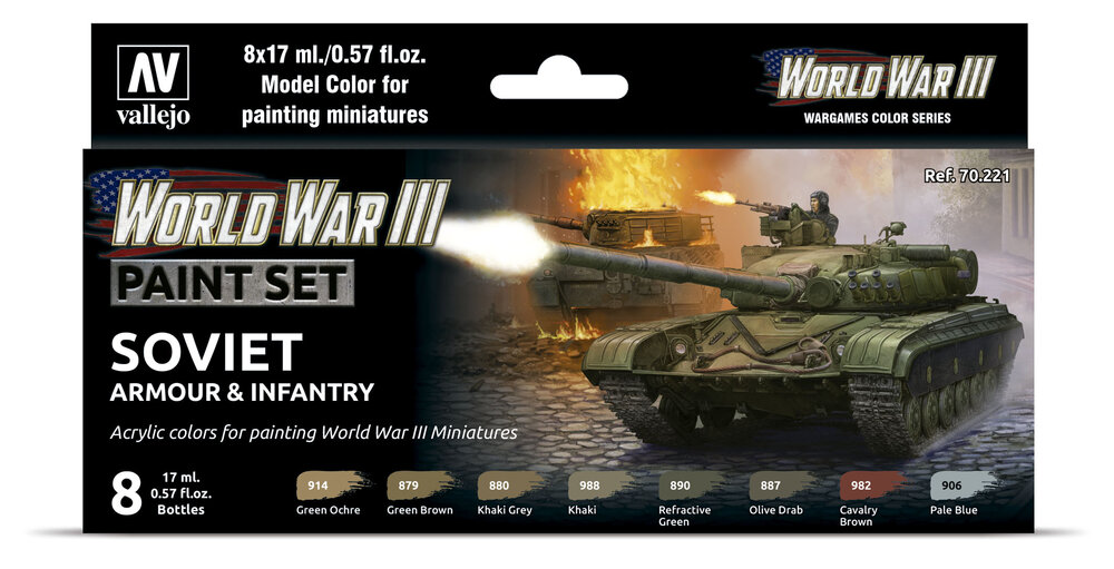 WWIII Soviet Armour & Infantry