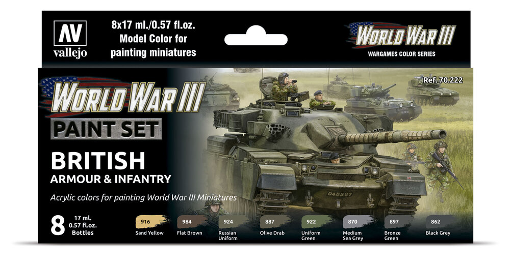 WWIII British Armour & Infantry