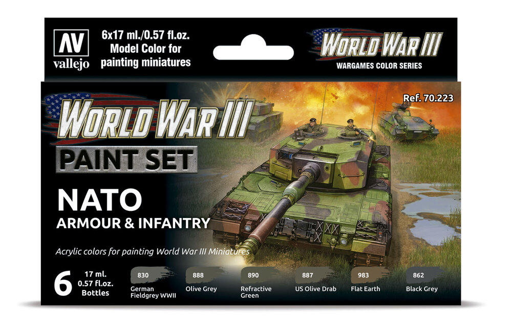 WWIII NATO Armour & Infantry