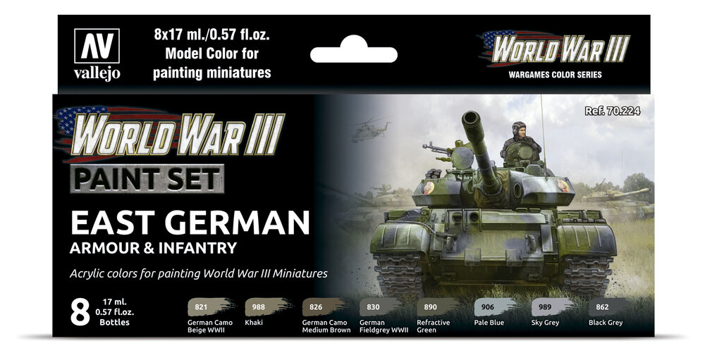 WWIII East German Armour & Infantry