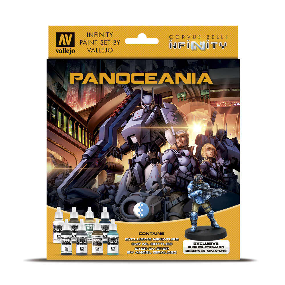 Infinity Panoceania Excl. Miniature Paint set