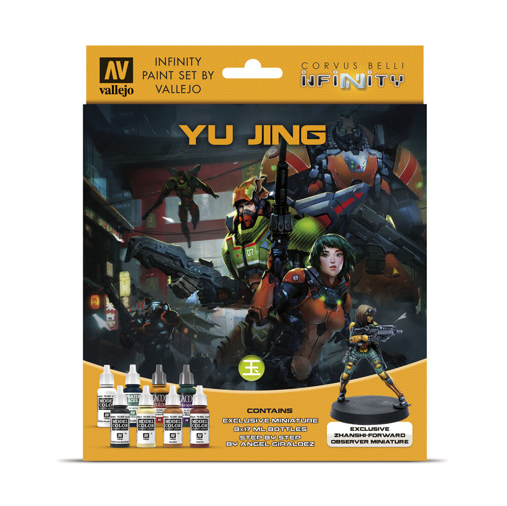 Infinity Yu Jing Miniature Paint set