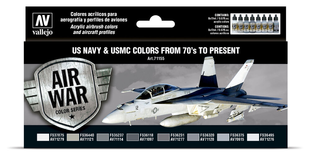 US Navy & USMC Colors from 70's to present (8)