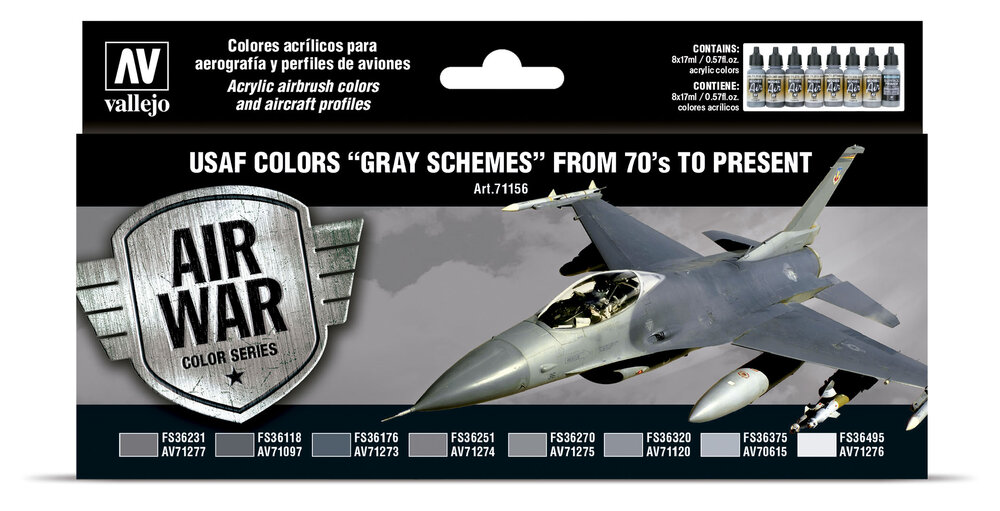USAF Colors Grey Schemes (8)