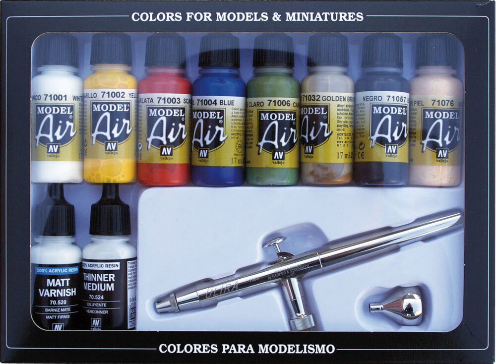 Basic Colors (10) + Airbrush