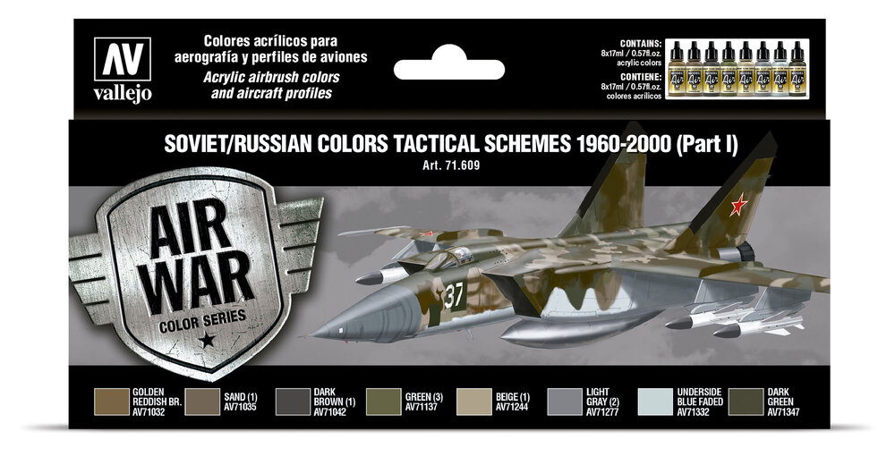 Soviet / Russian colors Tactical Schemes 1960-2000 (Part I)