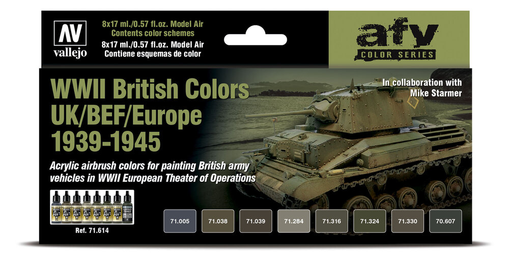 WWII British Colors UK/BEF/Europe 1939-1945